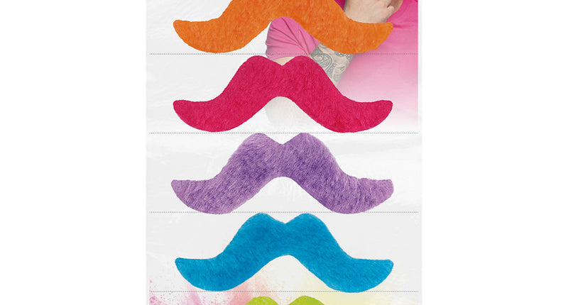 Boland 5 Snorren neon kleuren