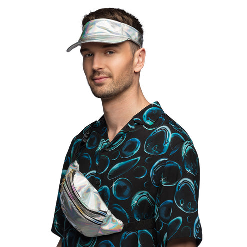 Boland Accessoireset Holo Festival zilver