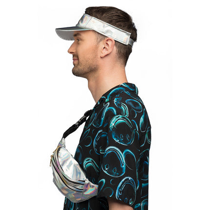 Boland Accessoireset Holo Festival zilver