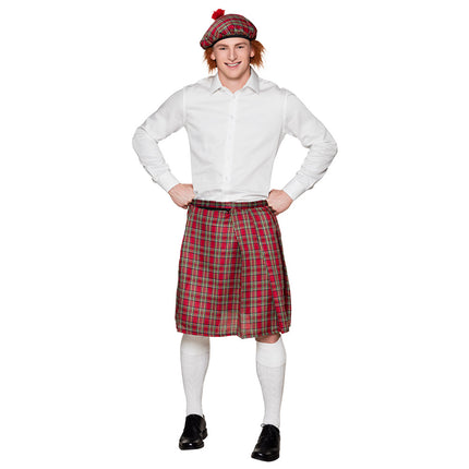 Boland Baret Mr Tartan rood