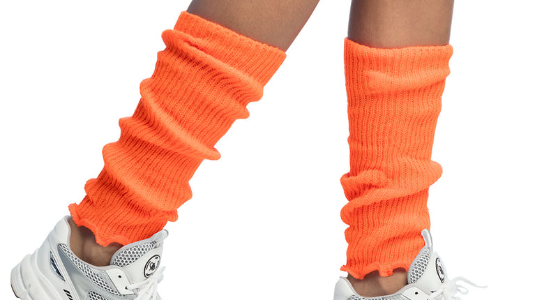 Boland Beenwarmers Basic neon oranje