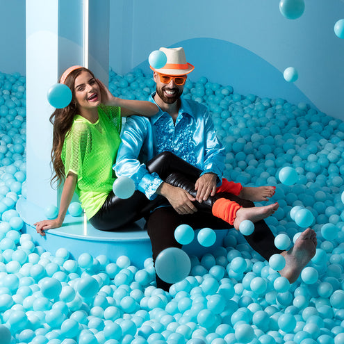 Boland Beenwarmers Basic neon oranje