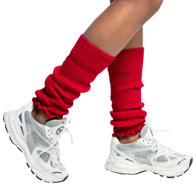Boland Beenwarmers Basic rood