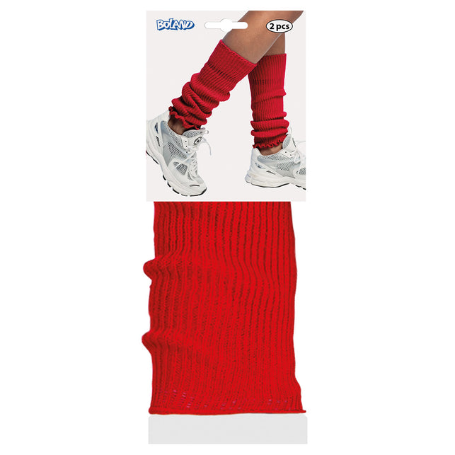 Boland Beenwarmers Basic rood