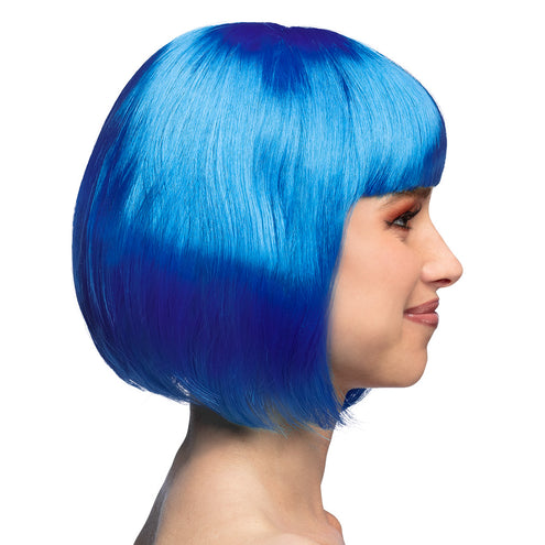 Boland Boblijn pruik Cabaret blauw