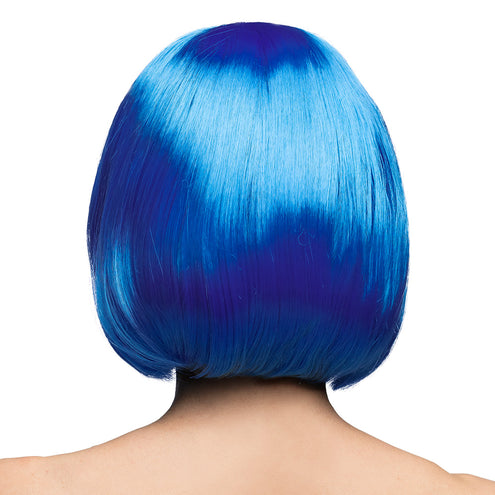 Boland Boblijn pruik Cabaret blauw
