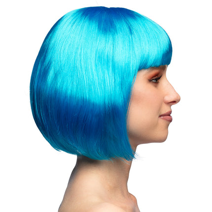 Boland Boblijn pruik Cabaret icy blue