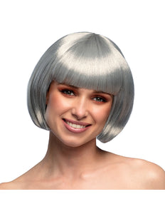 Boland Boblijn pruik Cabaret zilver grijs