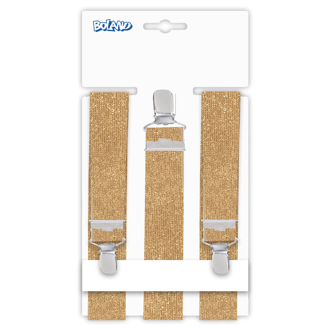 Boland Bretels Basic goud