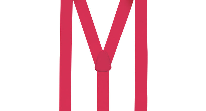 Boland Bretels Basic neon roze