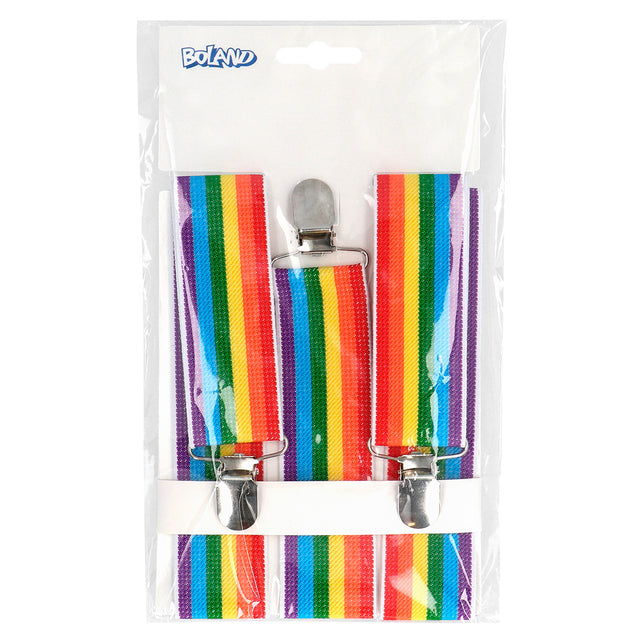 Boland Bretels regenboogkleuren
