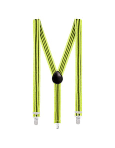 Boland Bretels Ruches neon geel