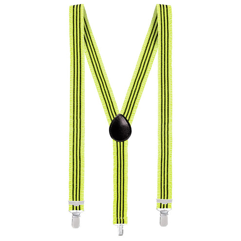 Boland Bretels Ruches neon geel