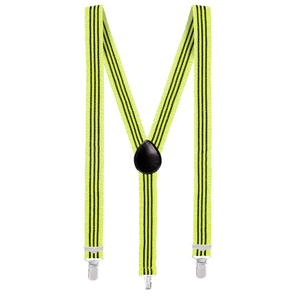 Boland Bretels Ruches neon geel