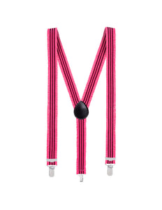 Boland Bretels Ruches neon roze