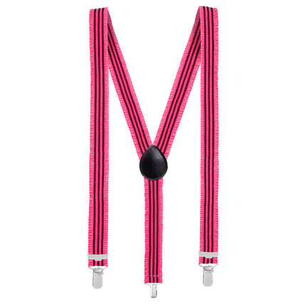 Boland Bretels Ruches neon roze