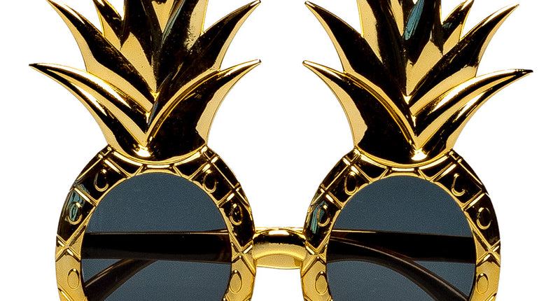 Boland Bril Ananas goud