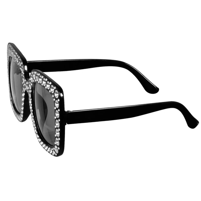 Boland Bril Bling bling zwart