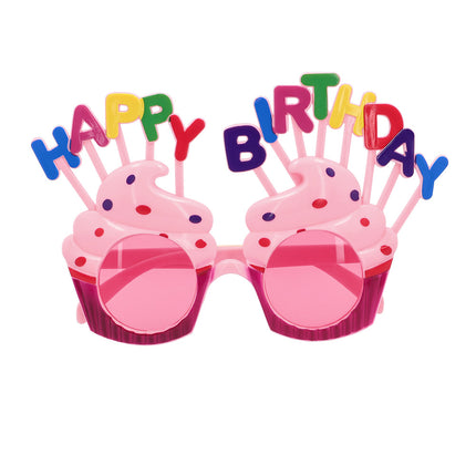 Boland Bril 'HAPPY BIRTHDAY' kleurrijk