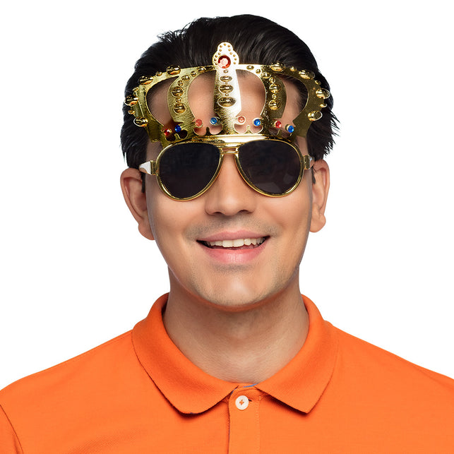Boland Bril koningskroon goud King