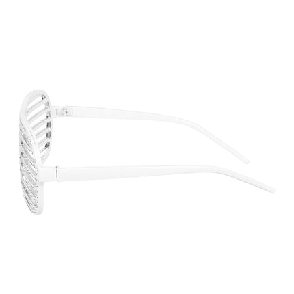 Boland Bril luikjes Spectacular wit