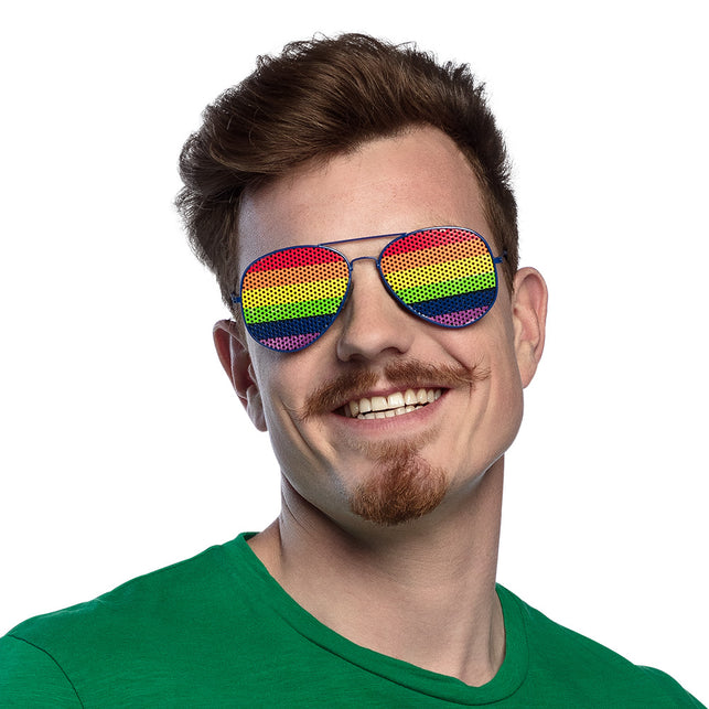 Boland Bril regenboog glazen Rock