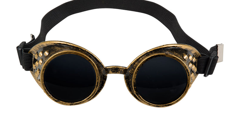 Boland Bril Steampunk bruin koper