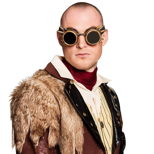 Boland Bril steampunk Cyberpunk koper