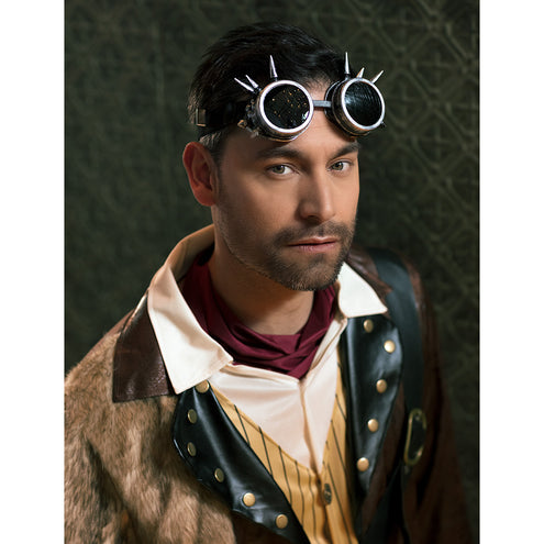 Boland Bril Steampunk Cyberpunk zilver