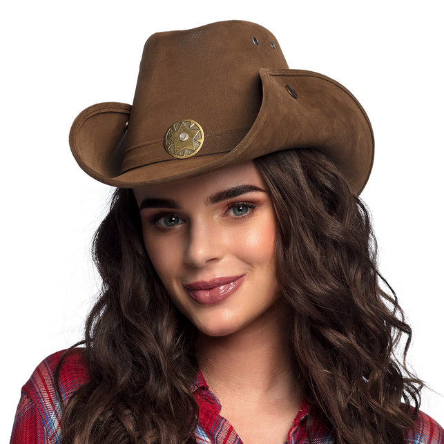 Boland Bruine cowboyhoed Nevada