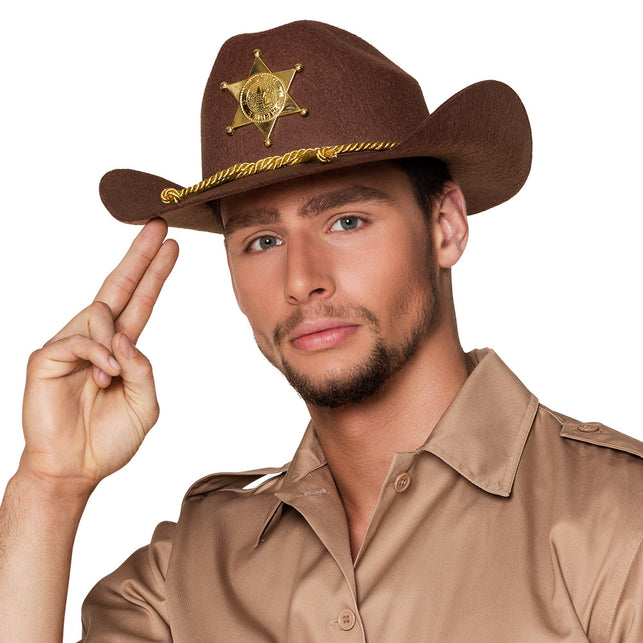 Boland Bruine sheriff hoed Politie USA