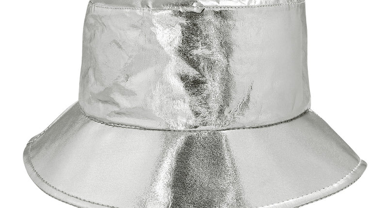 Boland Bucket hat Glimmer zilver
