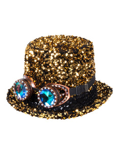 Boland Burning man festival hoed glitters