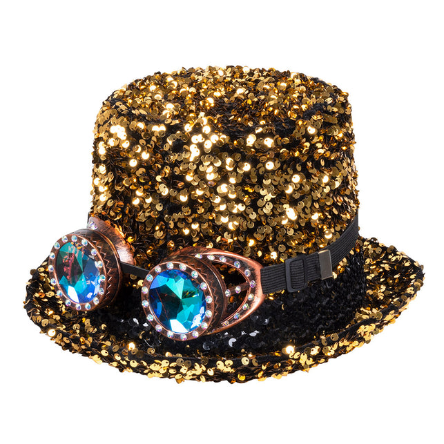 Boland Burning man festival hoed glitters