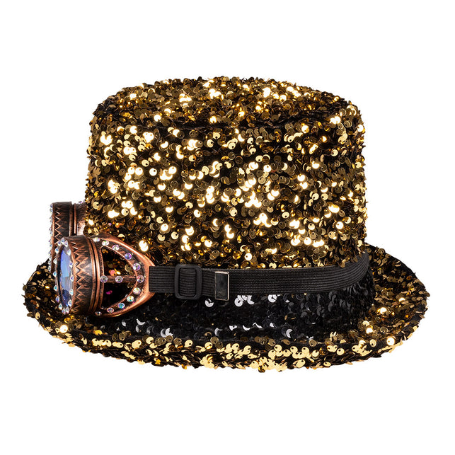 Boland Burning man festival hoed glitters