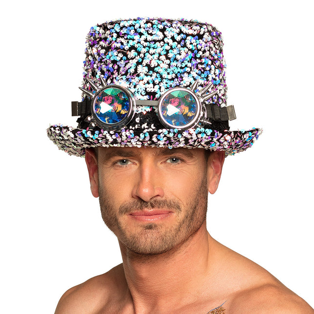 Boland Burning man festival hoed parelmoer