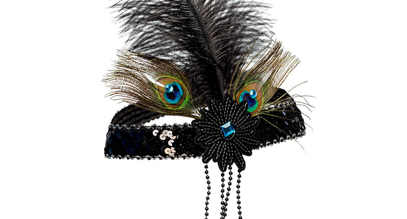 Boland Charleston hoofdband Flapper Iris