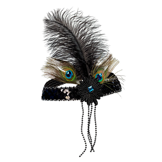 Boland Charleston hoofdband Flapper Iris