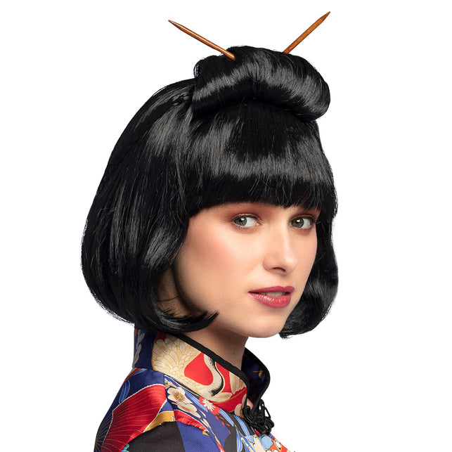 Boland Chinese pruik Geisha courtesan