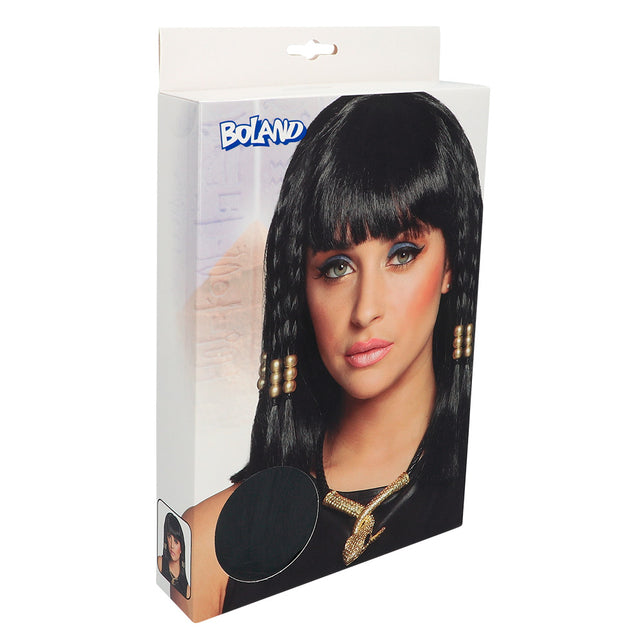 Boland Cleopatra pruik met kralen