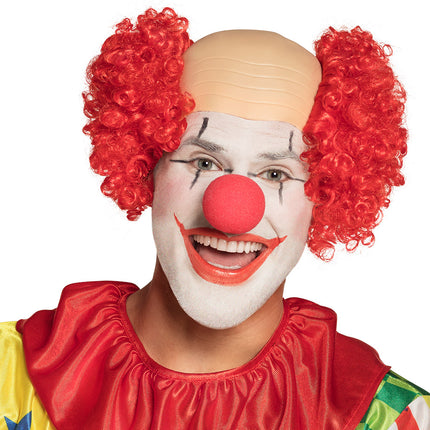 Boland Clownspruik Baldy kaal hoofd