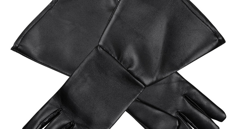 Boland Cowboy handschoenen 'zwart leder' Western