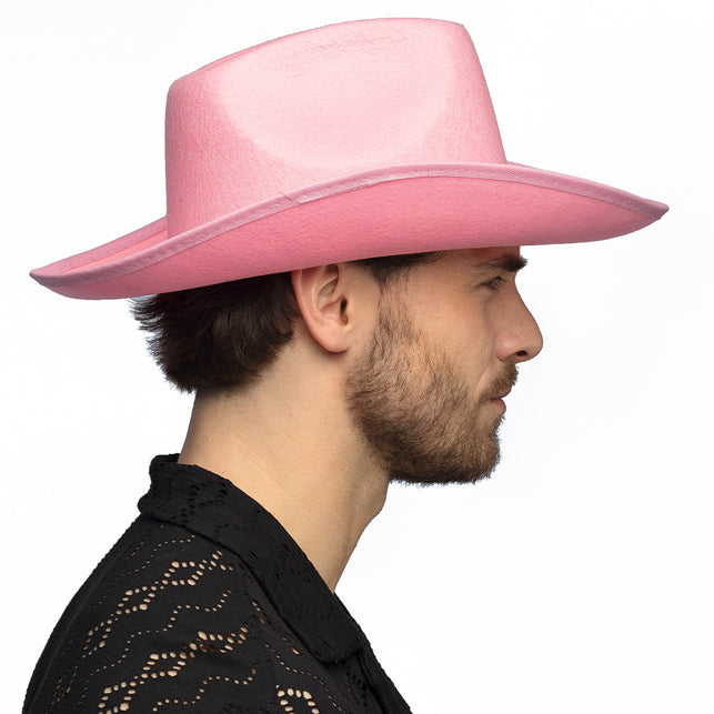 Boland Cowboy hoed Daisy roze