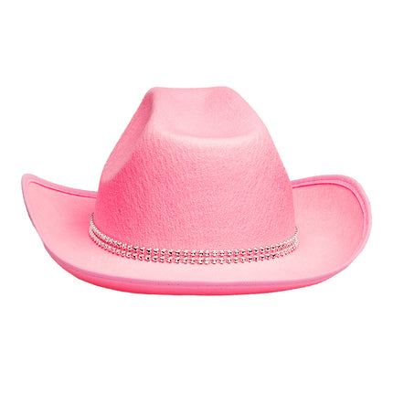 Boland Cowboy hoed Daisy roze