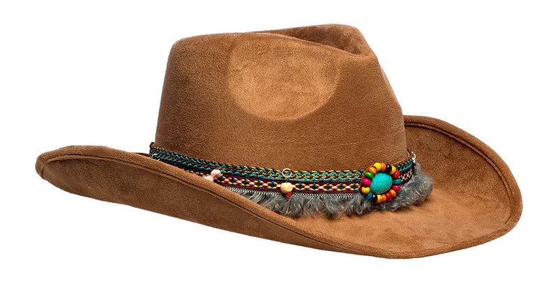 Boland Cowboy hoed Festival bruin