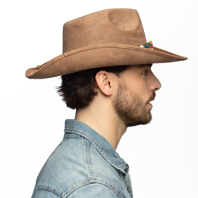 Boland Cowboy hoed Festival bruin