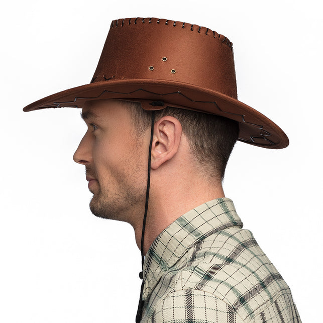 Boland Cowboyhoed Elroy bruin