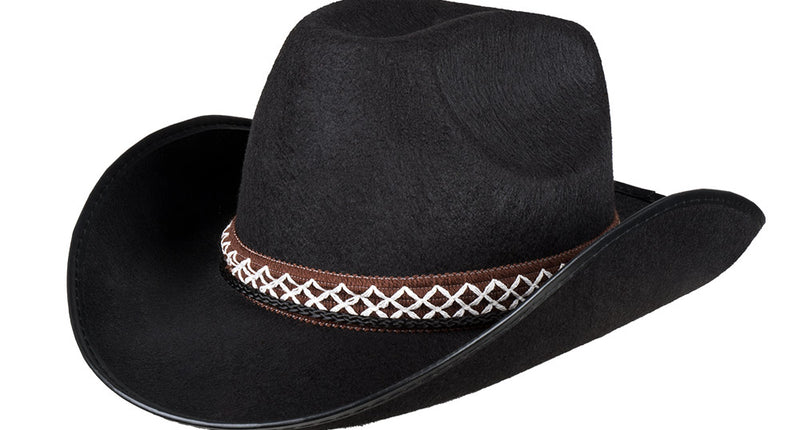 Boland Cowboyhoed kind zwart Chew