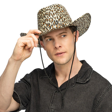 Boland Cowboyhoed luipaardprint