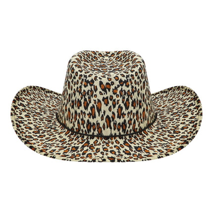 Boland Cowboyhoed luipaardprint